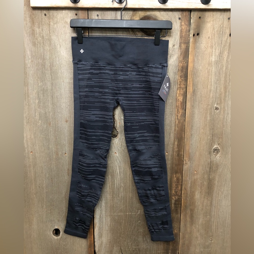 NUX Journey Leggings High Waist in Charcoal Gray Size Medium